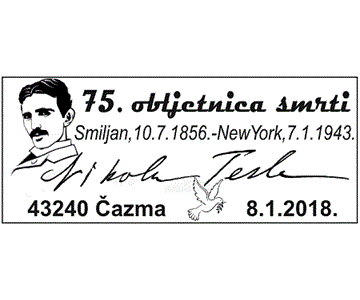 75. obljetnica smrti Nikole Tesle